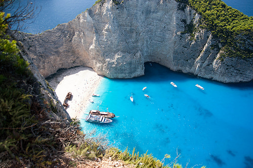 Playas de Zante en Grecia