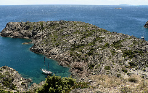 cabo de creus en la costa brava