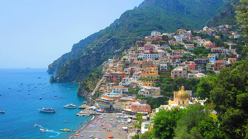 Positano. pueblos