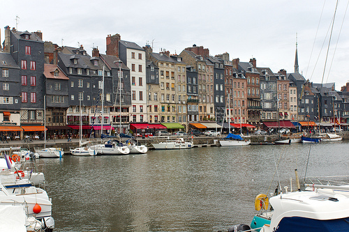 Vieux port de Honfleur. puertos más hermosos