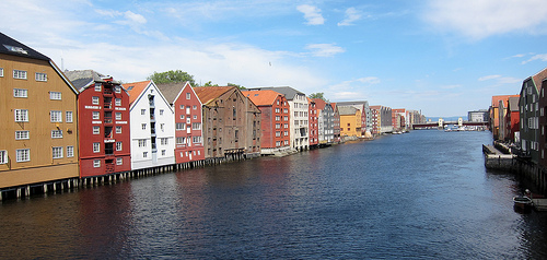 Trondheim. ciudades de Noruega