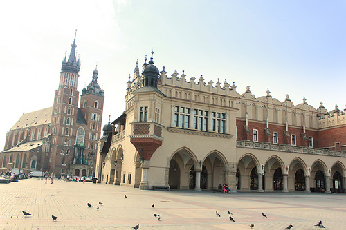 Main Square, Kraków. ciudades de Polonia