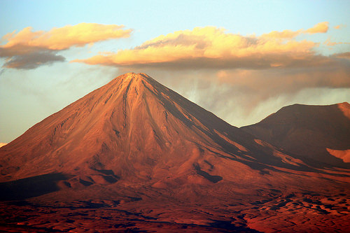 Licancabur, Atacama desert, Chile. desiertos más espectaculares