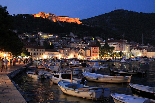 Hvar,Croazia. islas de Croacia