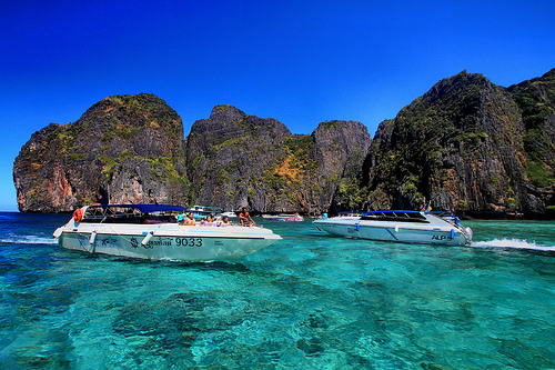 Maya Bay. Koh Phi Phi Leh. islas de Tailandia