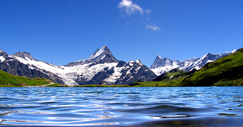 Bachalpsee. lagos de Suiza