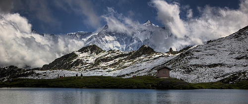 Bachalpsee hutte. lagos de Suiza