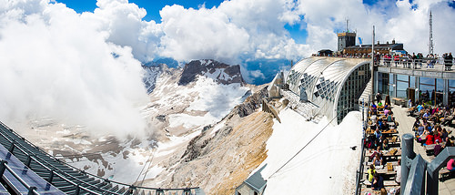 La montaña más alta de Alemania: Zugspitze