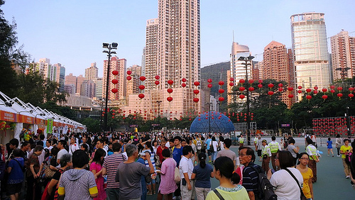 Hong Kong / Moon Festival. ciudades de China