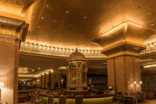Emirates Palace, Abu Dhabi. hoteles más impresionantes