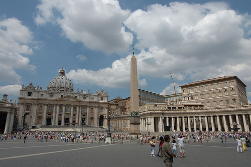 Piazza san pietro