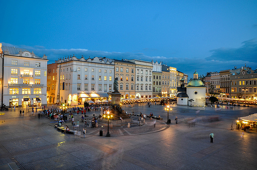 Plaza del mercado de cracovia